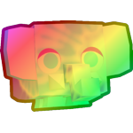 Rainbow Tiedye Elephant
