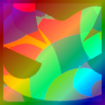 Rainbow Titanic Abstract Dominus
