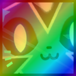 Rainbow Titanic Arcane Void Cat