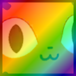 Rainbow Titanic Basketball Cat