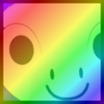 Rainbow Titanic Blueberry Cow