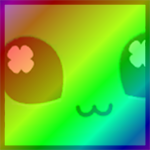 Rainbow Titanic Clover Butterfly