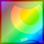 Rainbow Titanic Comet Cyclops Ball