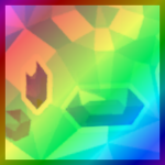 Rainbow Titanic Diamond Chick