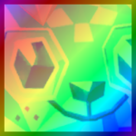 Rainbow Titanic Diamond Dog