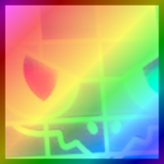 Rainbow Titanic Disco Ball Agony