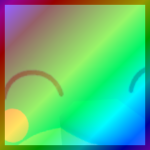 Rainbow Titanic Dolphin