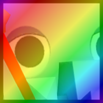 Rainbow Titanic Exquisite Elephant