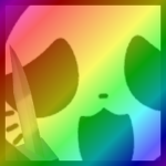 Rainbow Titanic Ghostface Cat
