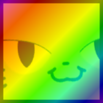 Rainbow Titanic Grinch Cat