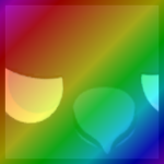 Rainbow Titanic Guilded Raven