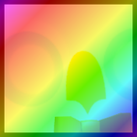 Rainbow Titanic Holiday Owl