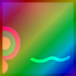 Rainbow Titanic Holographic Axolotl Ball