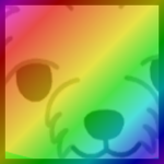 Rainbow Titanic Irish Wolfhound
