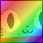 Rainbow Titanic Jolly Cat