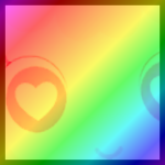 Rainbow Titanic Love Lamb