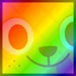 Rainbow Titanic Pineapple Dog
