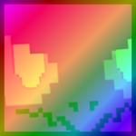 Rainbow Titanic Pixel Agony