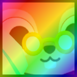 Rainbow Titanic Scribe Squirrel