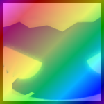 Rainbow Titanic Snowflake Dominus