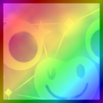 Rainbow Titanic Stargazing Bull