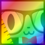 Rainbow Titanic Teacher Cat