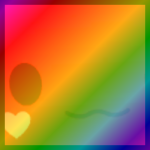 Rainbow Titanic Valentines Axolotl