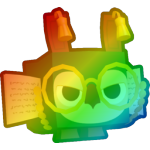 Rainbow Tome Owl