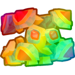 Rainbow Treasure Golem