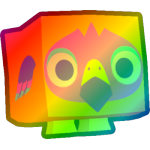 Rainbow Tropical Flamingo