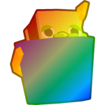 Rainbow Turtle in a Bucket