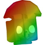 Rainbow Umbrella Bear
