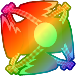 Rainbow Valentines Angelus