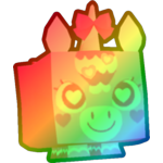 Rainbow Valentines Unicorn