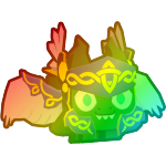 Rainbow Valkyrie Dragon