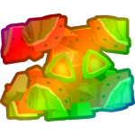Rainbow Watermelon Golem