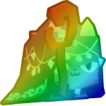 Rainbow Wise Cat