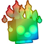 Rainbow Wisp Deer