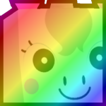 Rainbow Yellow Huge Chroma Unicorn