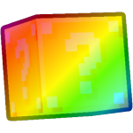 Rainbow Yellow Lucky Block