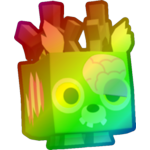 Rainbow Zombie Deer