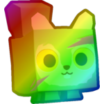 Rainbow Zombie Squirrel