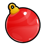 Red Christmas Ornament