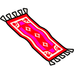 Red Flying Carpet Hoverboard