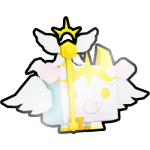 Shiny Angel Cow