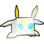 Shiny Angel Moth