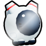 Shiny Astronaut Cat Ball
