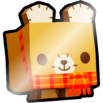 Shiny Autumn Teddy Bear