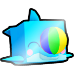 Shiny Beach Ball Dolphin