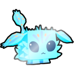 Shiny Blue Fluffy